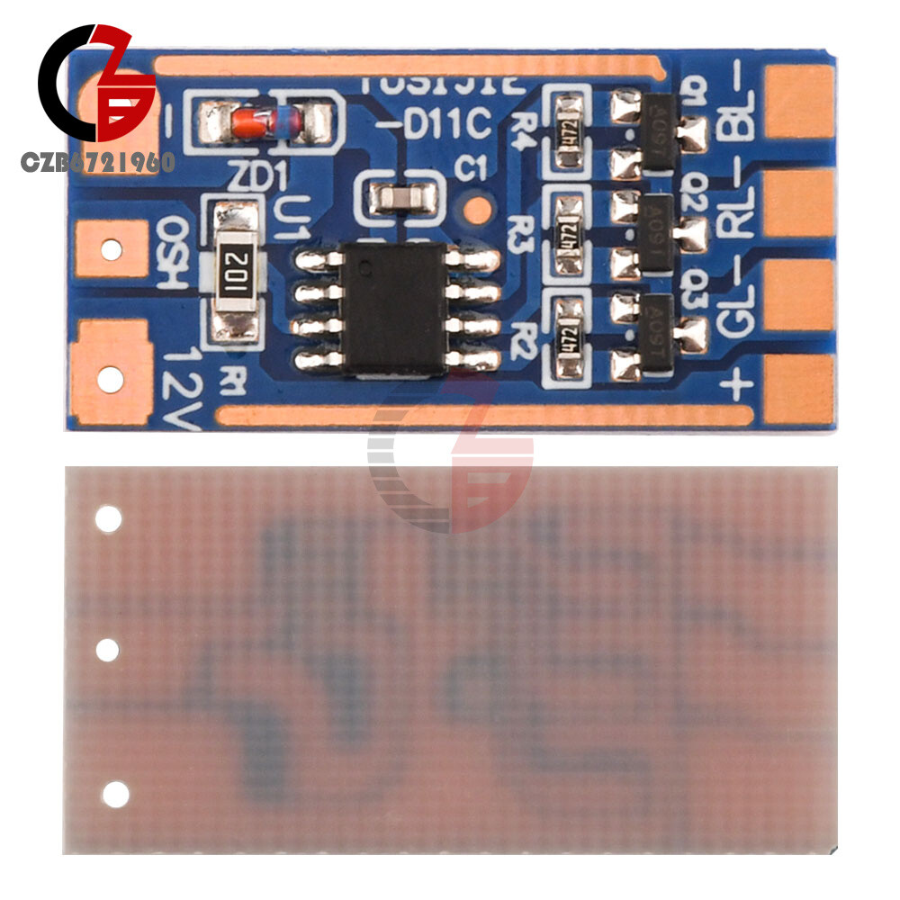 DC5-12V Flashing Light Module 11 Kinds of Mode Button Switch Color Lamp Module