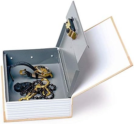 Combination Lock Book Safe Hidden Storage