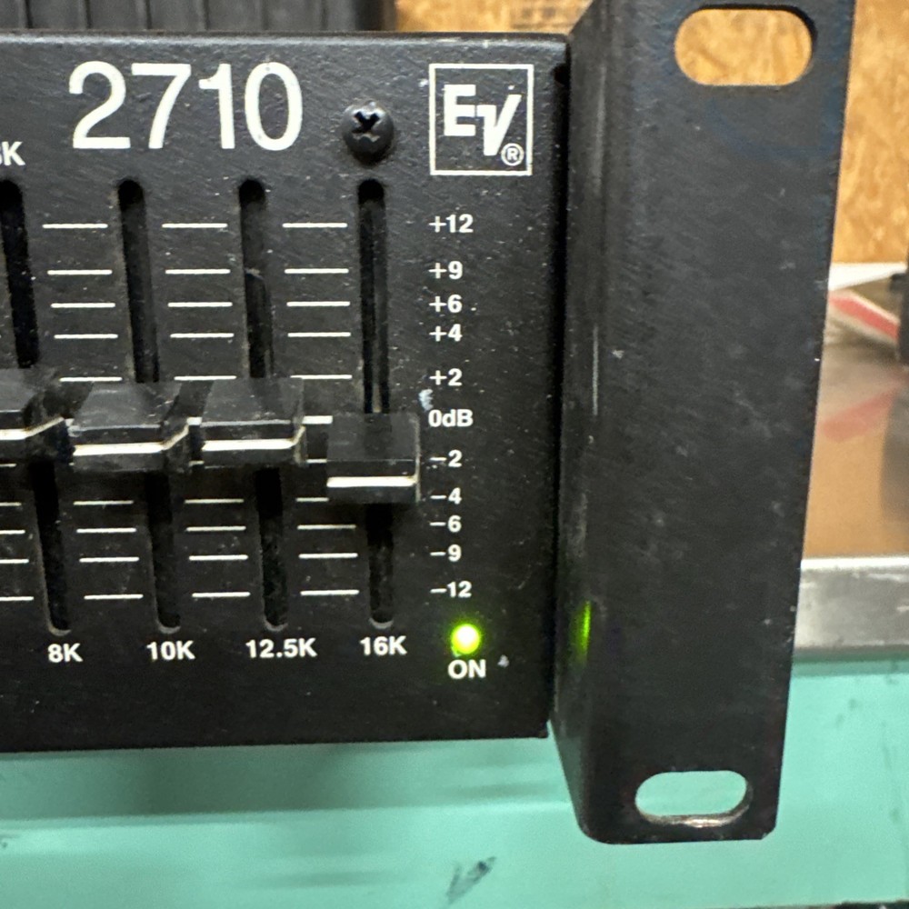 Electro-Voice (EV) 2710 Band Graphic EQ Equalizer da22