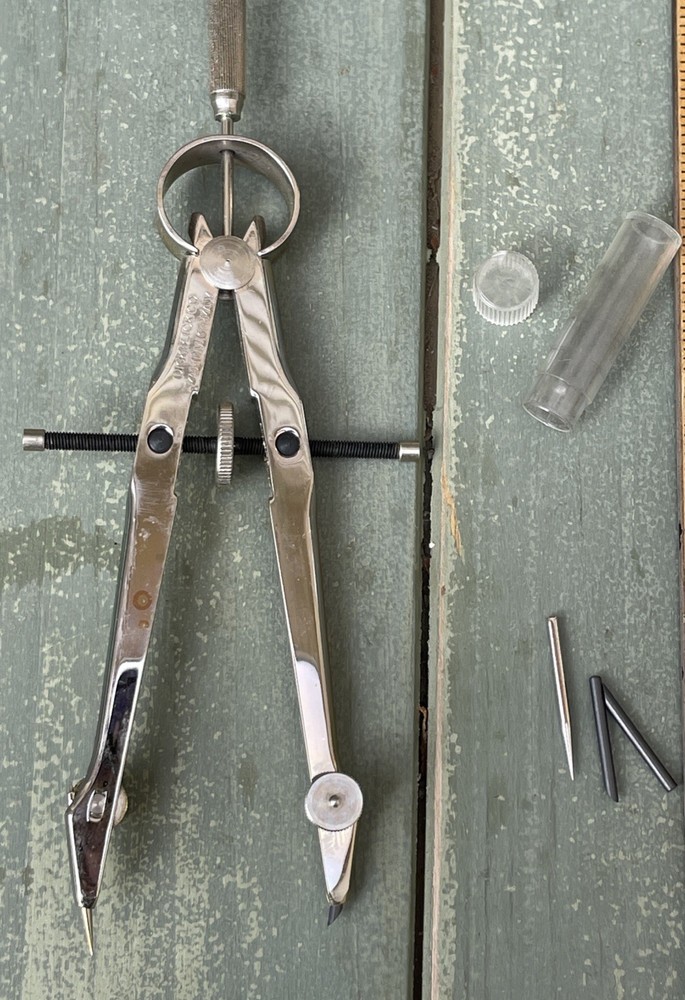 VINTAGE DICK BLICK DRAFTING CALIPER / COMPASS - MADE IN GERMANY