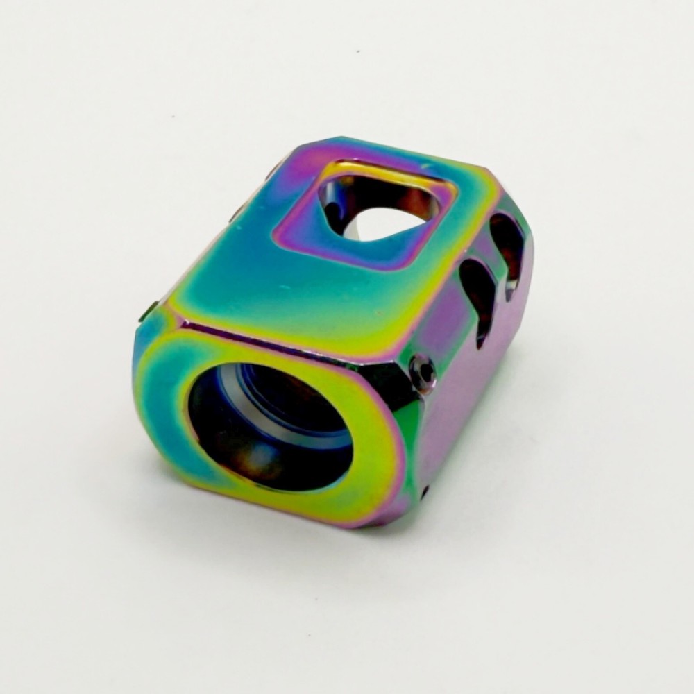 Muzzle Brake Compensator 1/2''x28 TPI For 9mm Rainbow