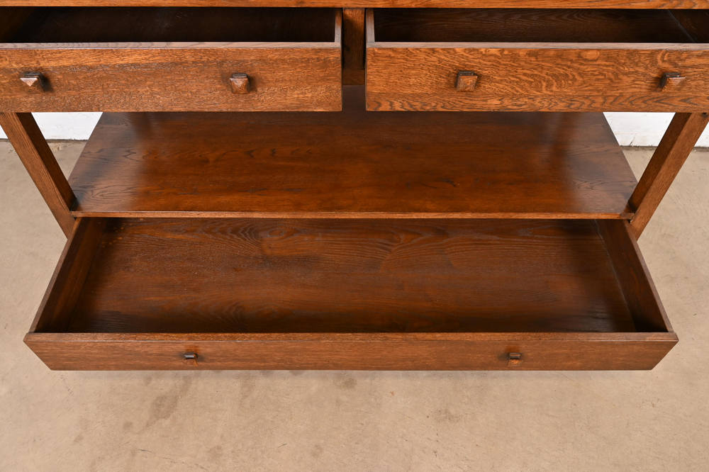 Gustav Stickley Style Mission Oak Arts & Crafts Sideboard or Buffet Server