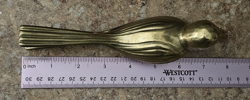 Vintage Decorative Solid Brass Bird Shape Nutcracker