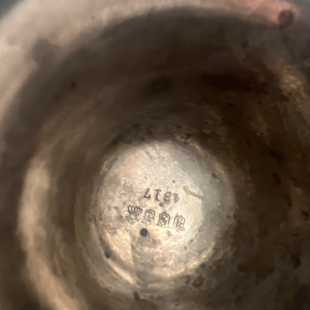 Trophy Cup Figural Silver 1900s H-10”