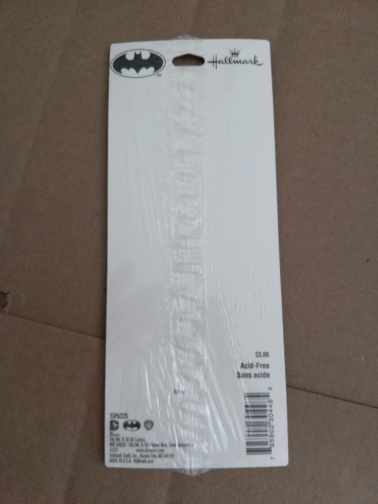 BATMAN Hallmark Stickers Unopened Sealed