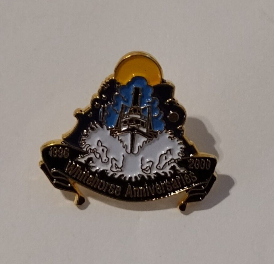 Whitehorse Anniversaries 1996-2000 Lapel Pin