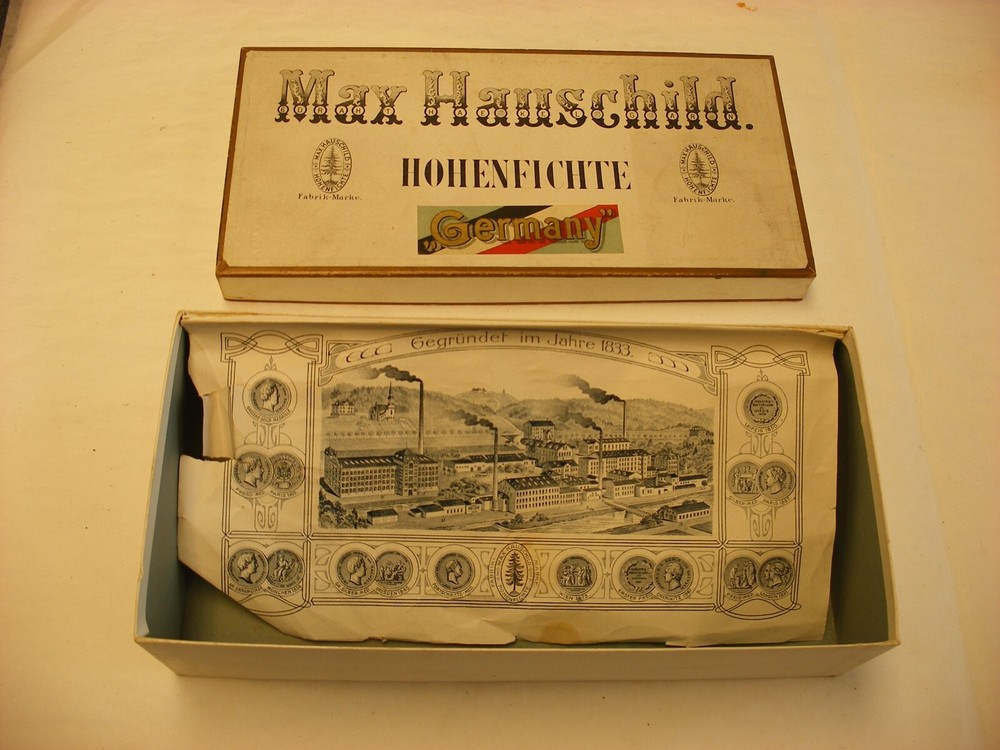 Antique Vtg Confectionery Candy Box Max Hauschild Germany