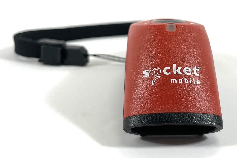Socket Mobile SocketScan S700 1D Bluetooth Barcode Scanner Red - See Description