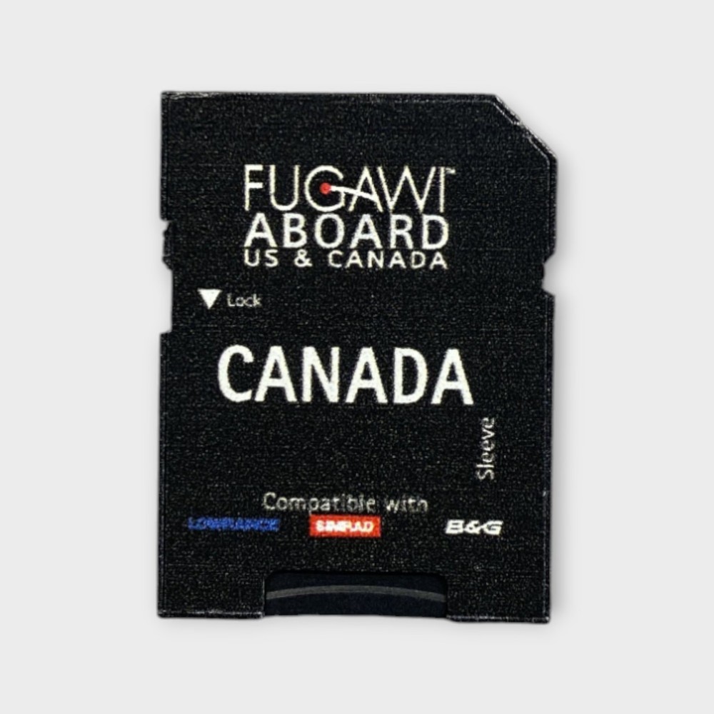FUGAWI Aboard US & CANADA MSD/SD Chart Card -*Bench Tested*