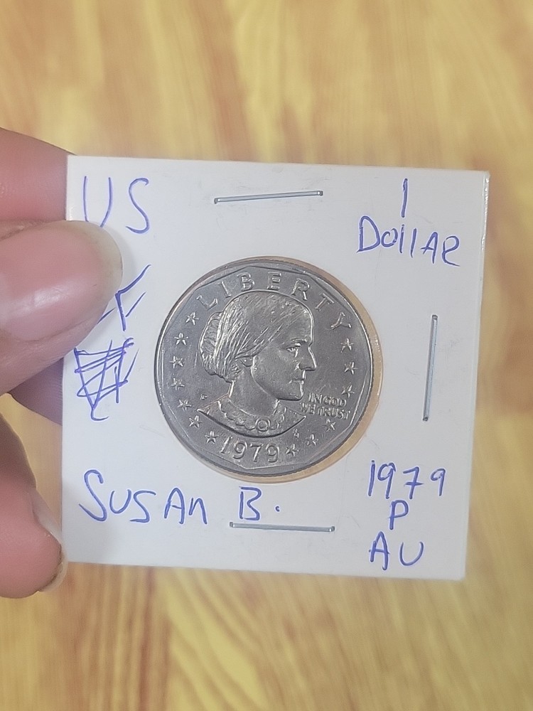 1979-P Susan B. Anthony Dollar - AU