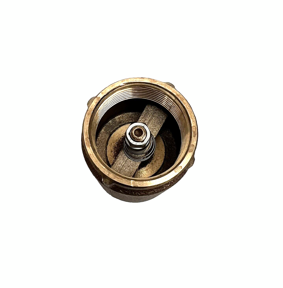 1 1/2" BRONZE SPRING CHECK VALVE 200LB