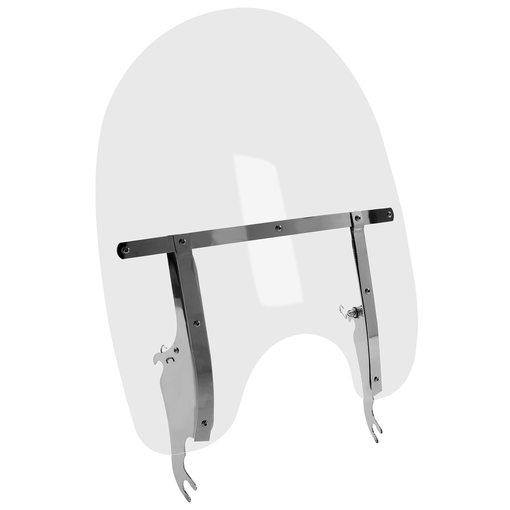 HECASA Windscreen Windshield For Harley Heritage Softail Classic Fat Boy 2000-17