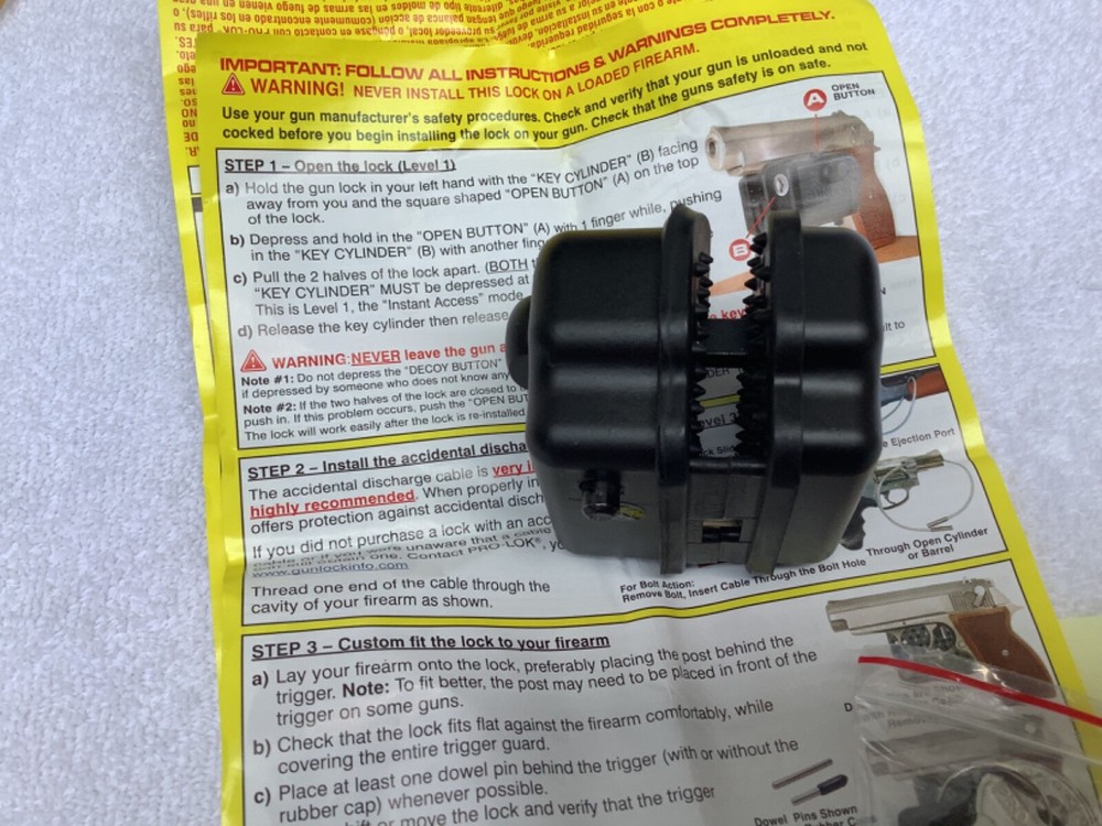 Gunlok Firearm Trigger Lock