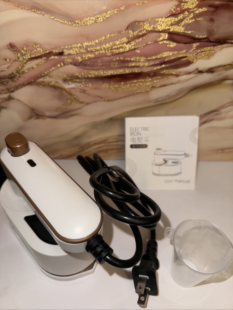 Mini Electric Iron With Folding Design
