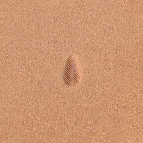 Pear Shader Checked P217 Leather Stamp