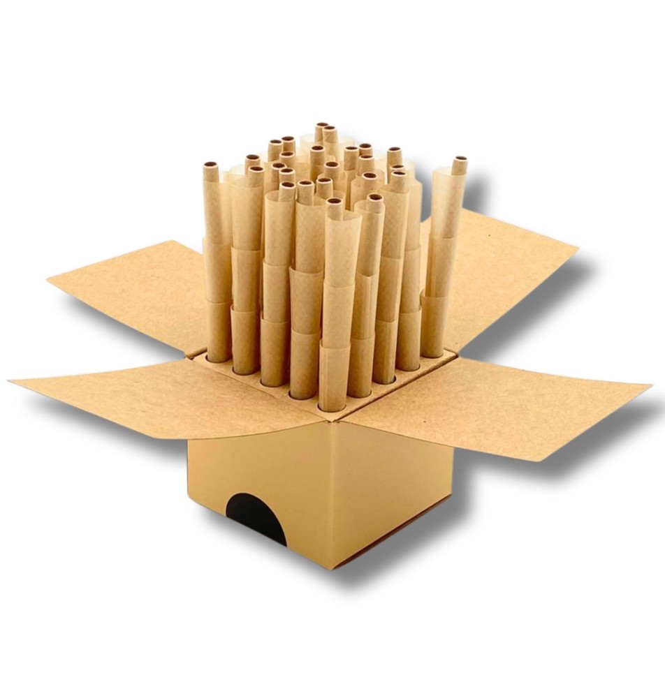 RAW Classic Ethereal 1 1/4 Pre-Rolled Cones (75 Count Box)