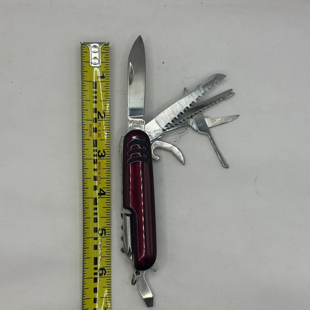 VINTAGE STAINLESS STEEL7 FUNCTION MULTI-TOOL
