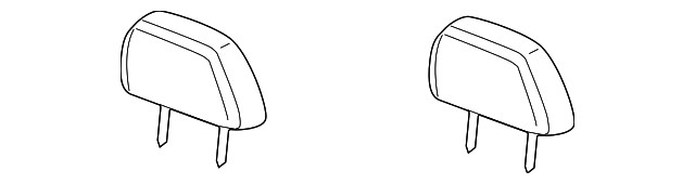 Genuine GM Headrest 22733882