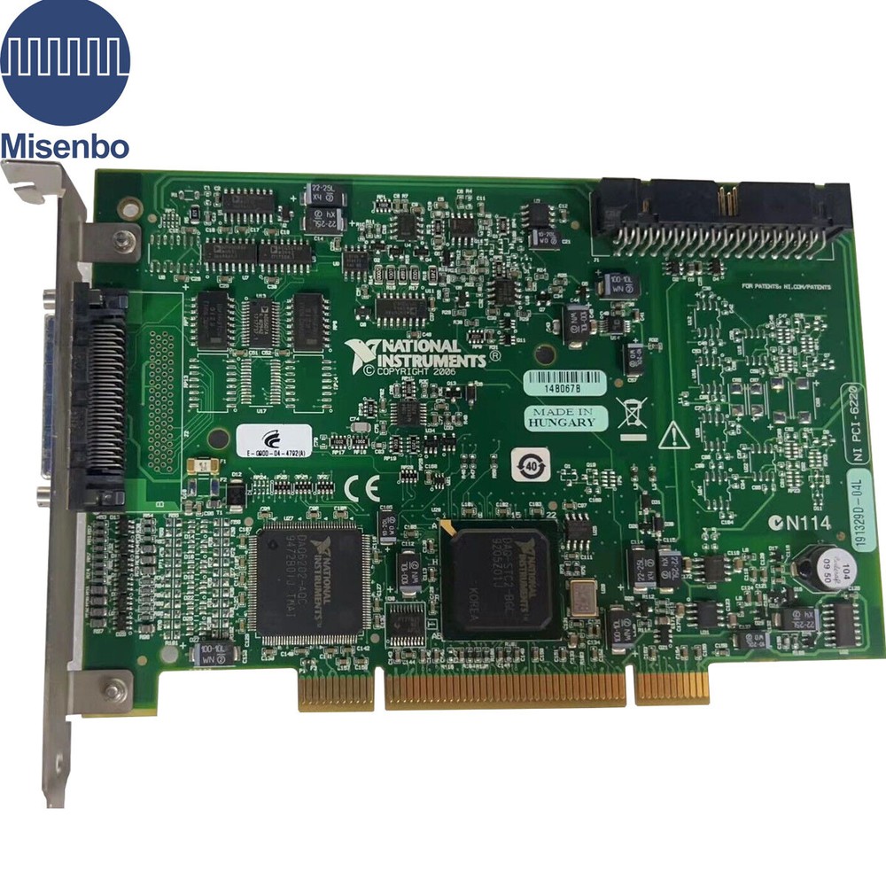 100% TEST NATIONAL INSTRUMENTS PCI-6220 Analog Input PCI Card