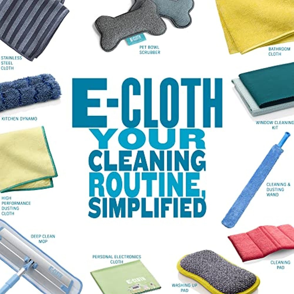 E-Cloth Kitchen Dynamo, Premium Microfiber Non-Scratch Kitchen Dish Scrubber