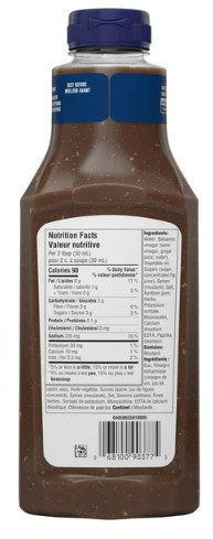 Kraft Balsamic Salad Dressing, 425ml