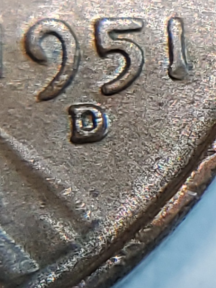 1951 D/D WRPM - O29 Lincoln wheat cent #21