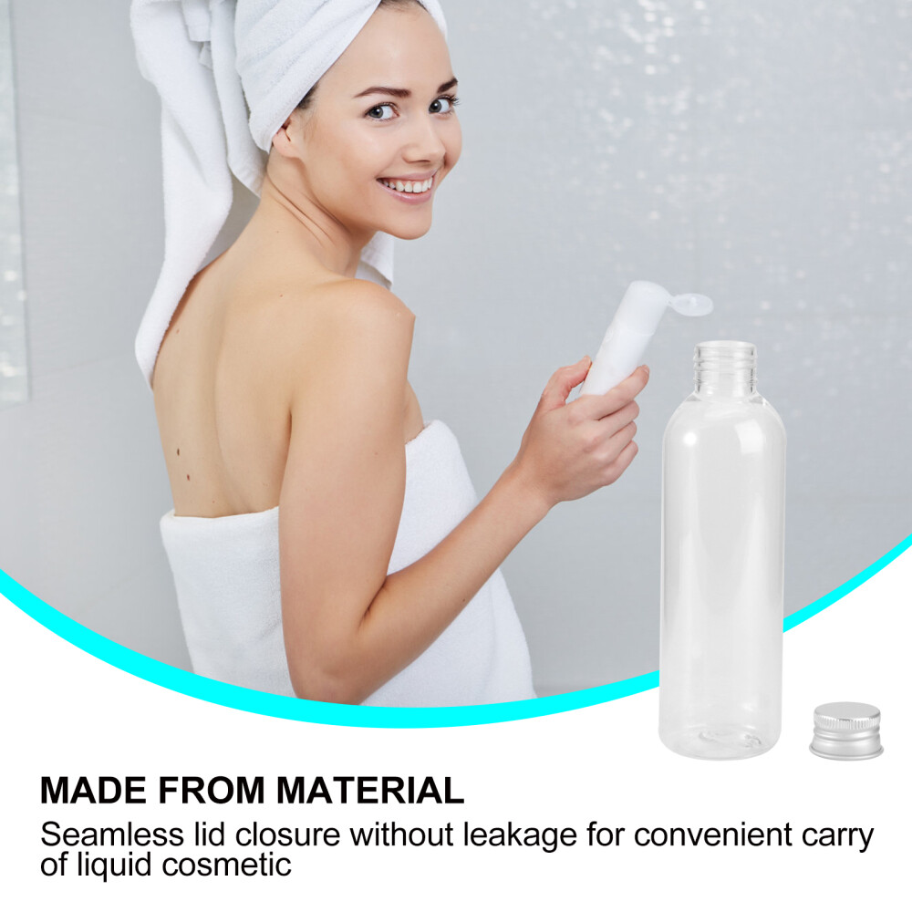6Pcs Small Empty Bottles Refillable Empty Lotion Bottles Transparent Bottles