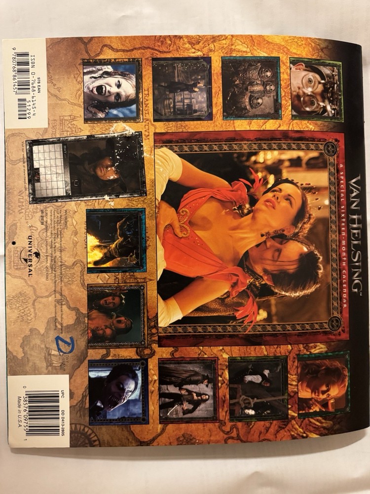Van Helsing 2005 Wall Calendar(12X12)