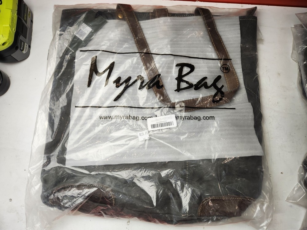 Myra Bag Time's Wheel Tote Bag S-4796