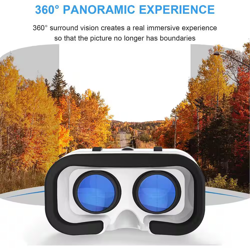 3D VR Glasses Virtual Reality Goggles for Iphone and Android Adjustable Headset