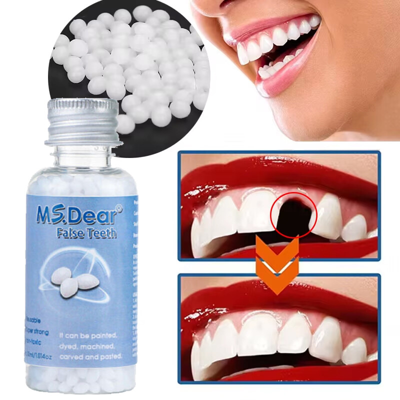 Tooth Repair Kit - Temporary Teeth Replacement Kit for Missing & Broken Teeth