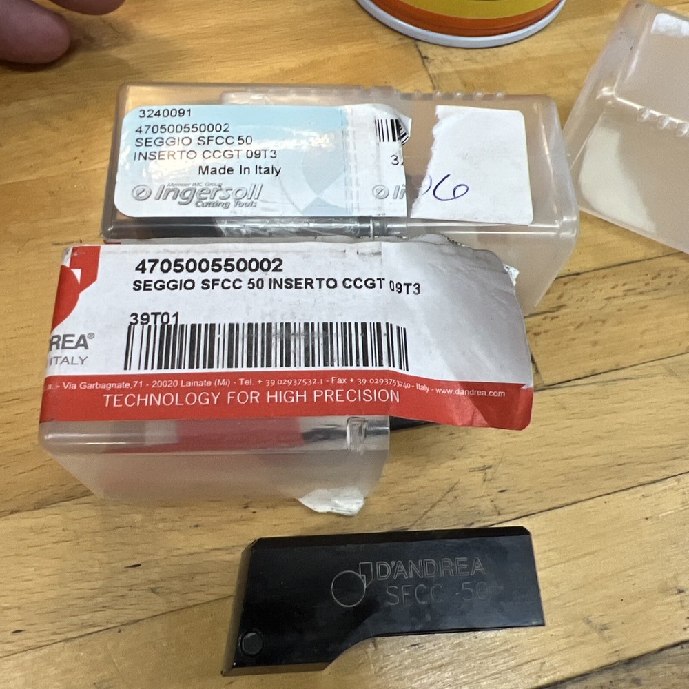 D'Andrea INGERSOLL Insert Cartridge SFCC 50 2pc