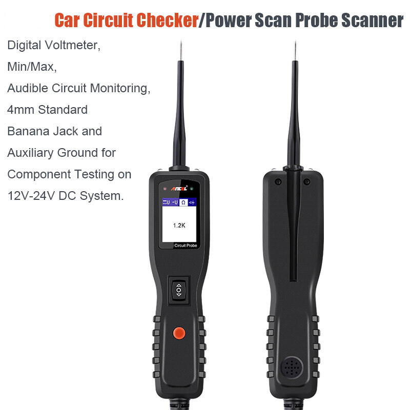 Ancel PB100 Circuit Tester Probe Electrical System Car Diagnostic Tool 12V 24V