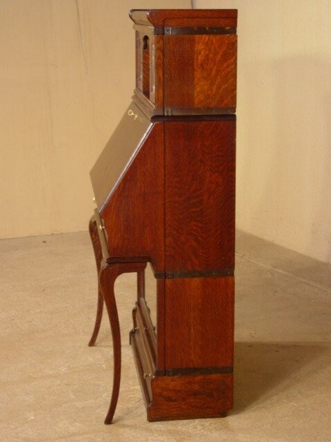 GLOBE WERNICKE DESK BOOKCASE LEG MOUNTING HARDWARE! ONLY EBAY SOURCE EVER!!