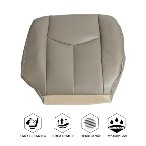 Front Driver Side Bottom Replacement Seat Cover Medium Neutral Tan Medium Tan