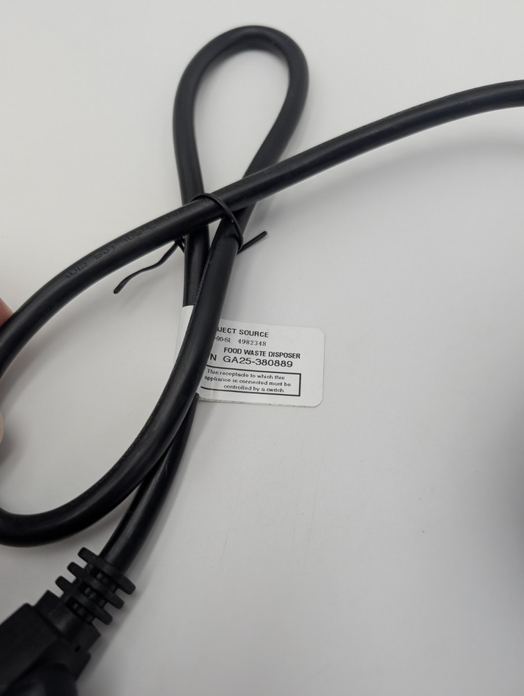 Project Source Continuous feed 3/4-HP Septic Safe Corded Garbage Disposal