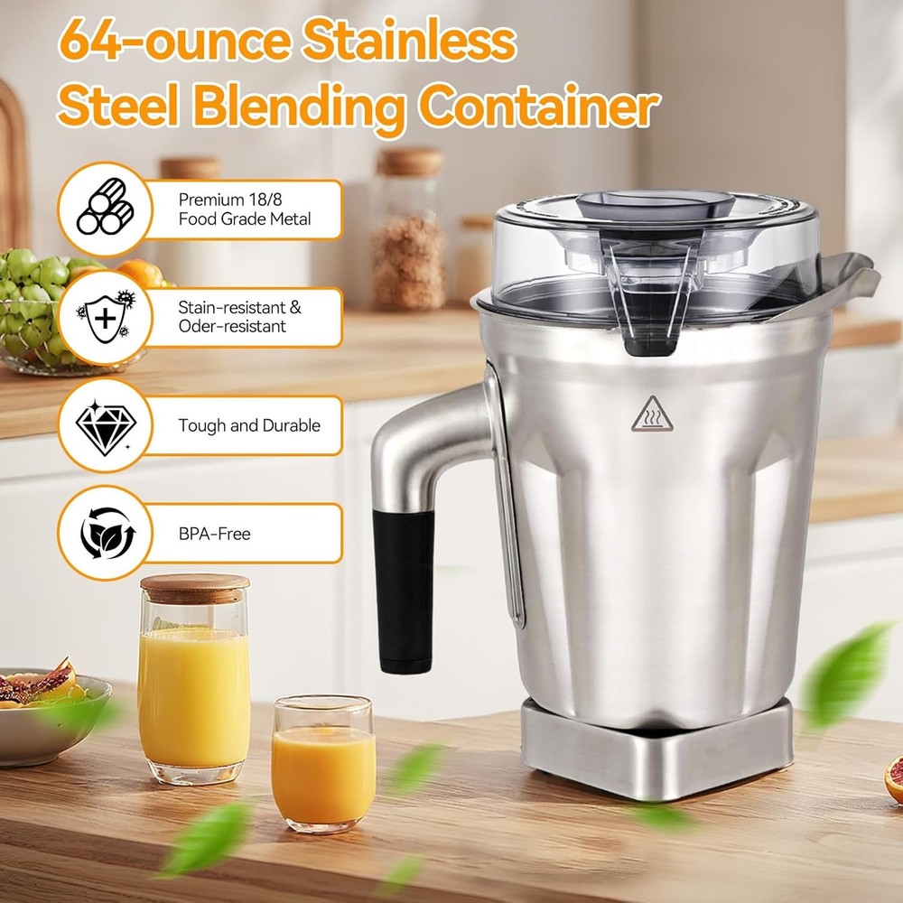 64 oz Vitamix Compatible Blender Pitcher