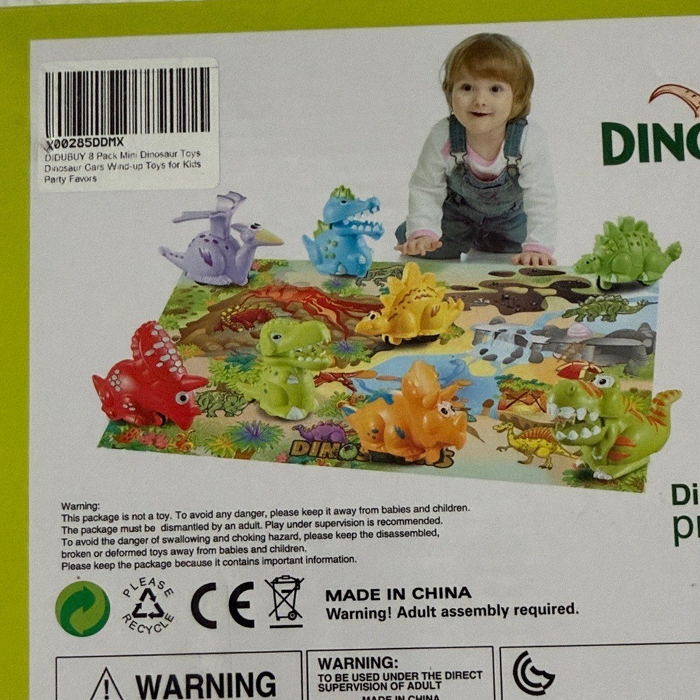 Press and Go Dinosaur Set