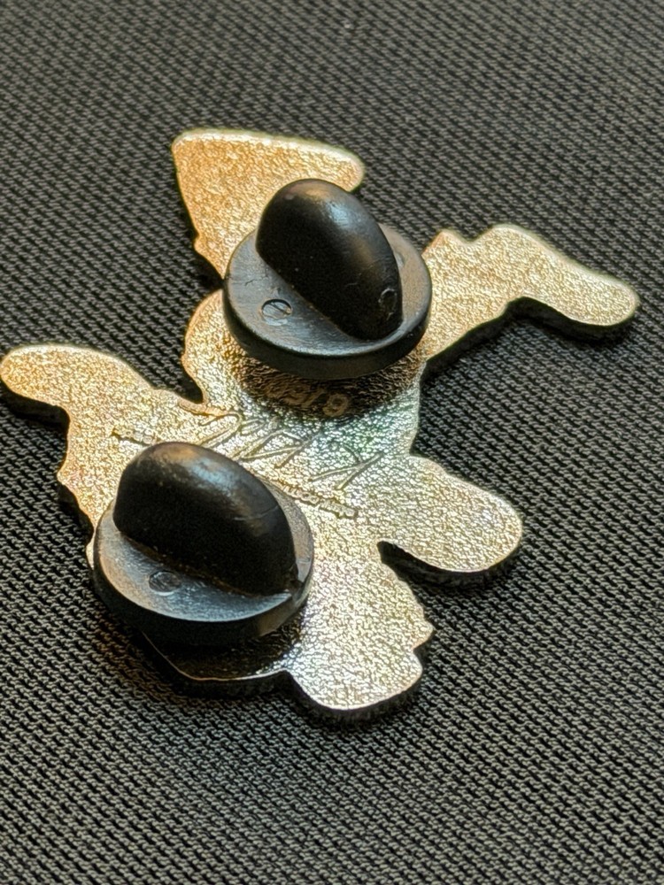 Grateful Dead Dancing Bear Hat Pin Purple & Multicolor
