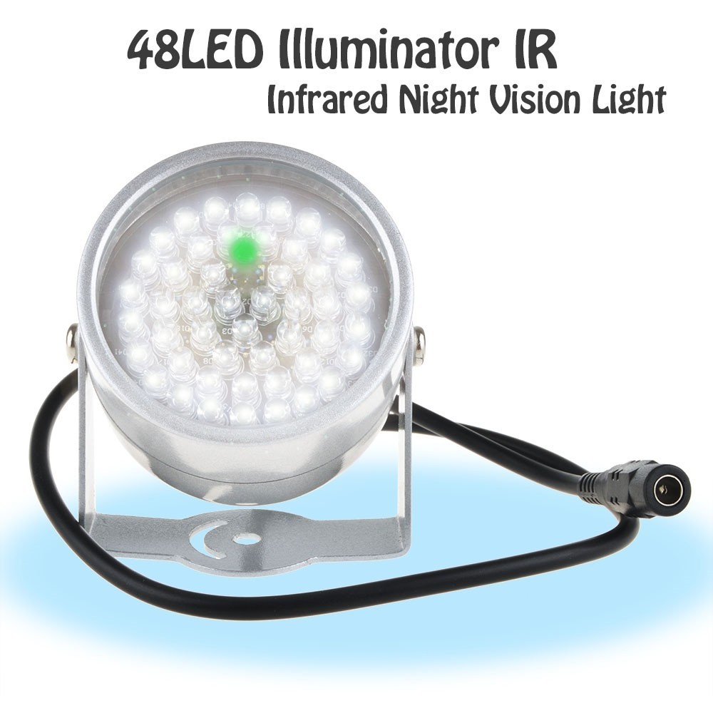 2 Pcs 48LED Illuminator IR Infrared Night Vision Light for Security CCTV Camera