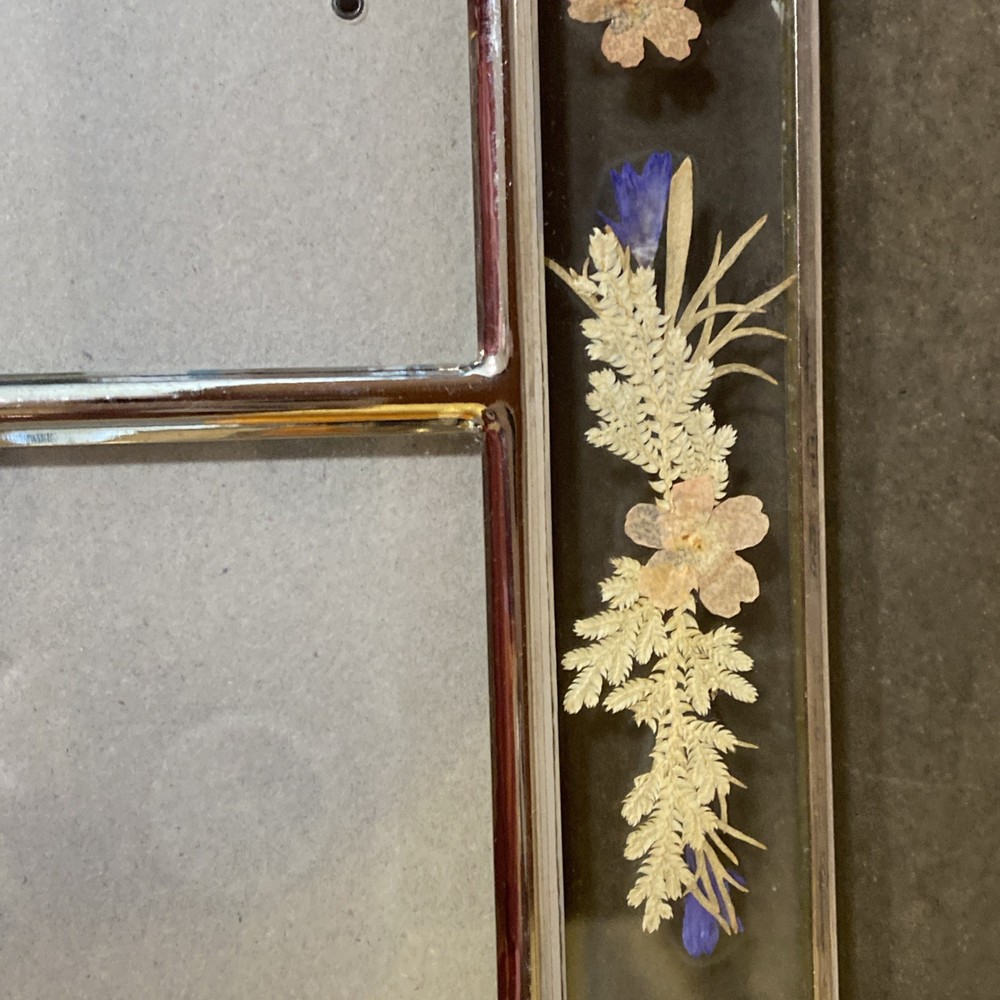 Pressed Flowers Glass Multi Size Picture Frame