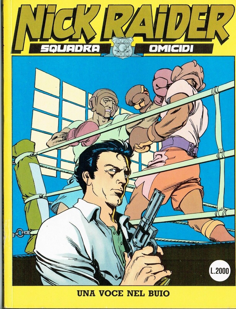 comic NICK RAIDER Bonelli number 27