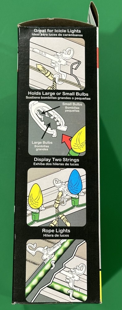 ADAMS All-Purpose Light Clips 50 shingle & Gutter