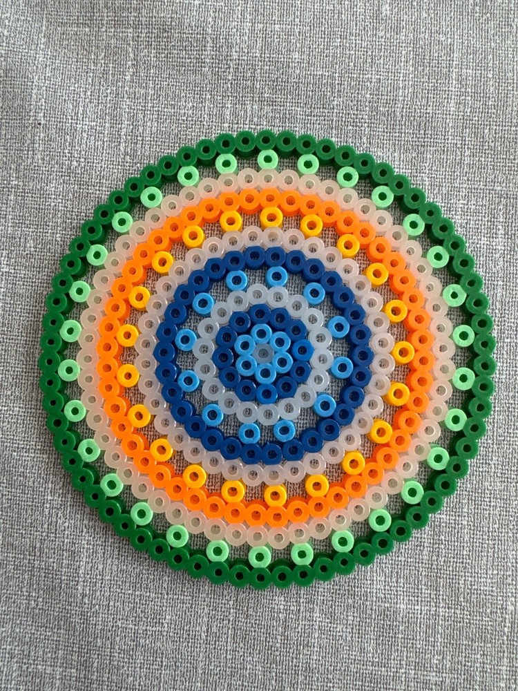 Perler Bead Sunburst