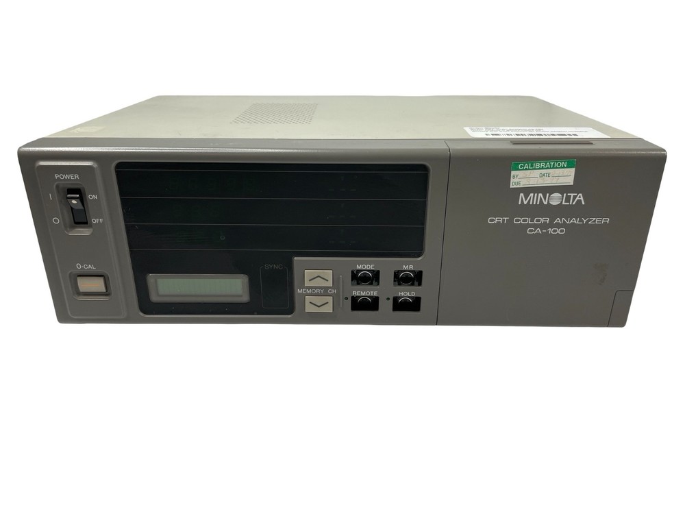 MINOLTA	CRT Color Analyzer CA-100