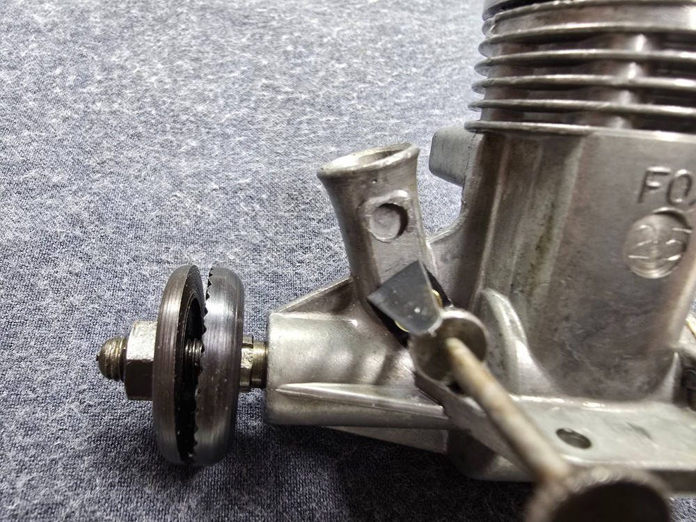 Fox 25 Stunt Control Line Model Airplane Engine w/Glow Plug