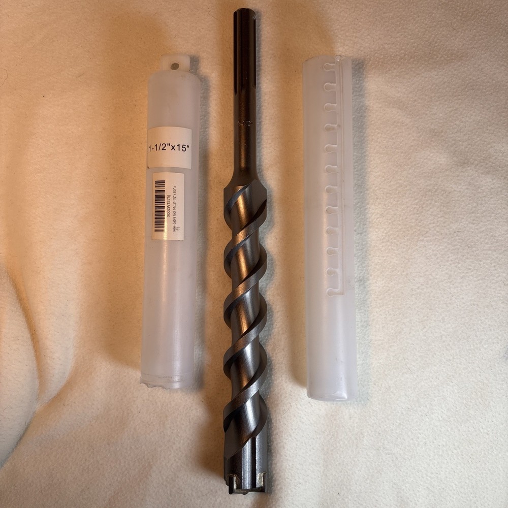 Sabre Tools 1-1/2" x 15" SDS MAX Rotary Hammer Drill Bit