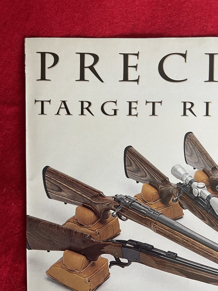 Vintage 1995 Ruger Precision Target Rifles Print Ad