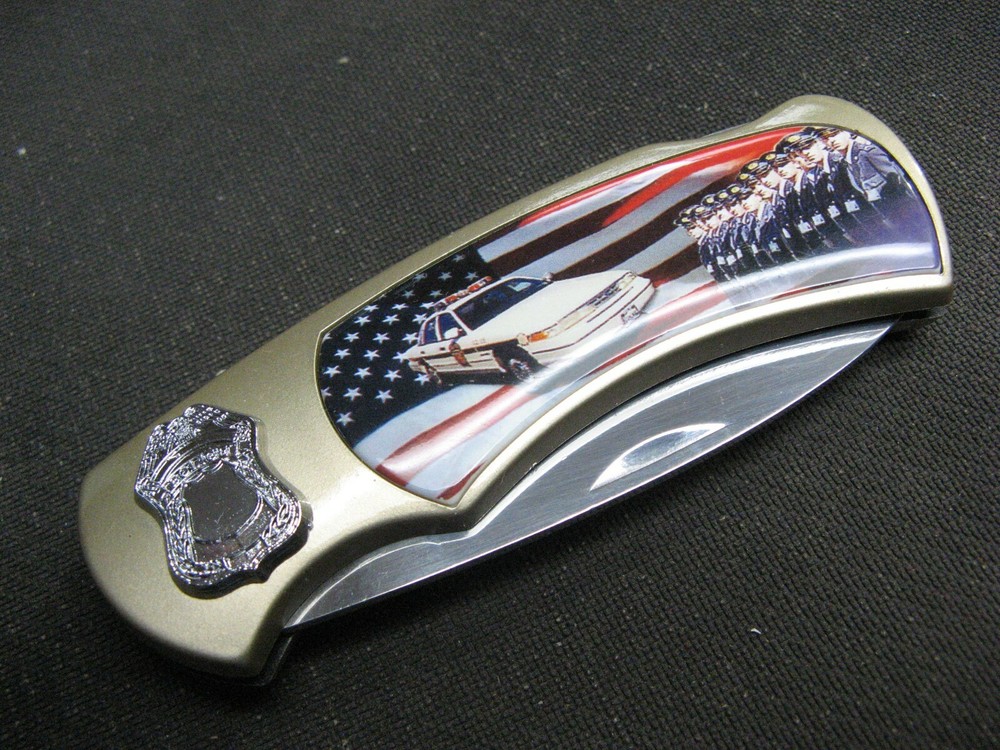 3" Stainless Folding Lockback Knife 7" overall