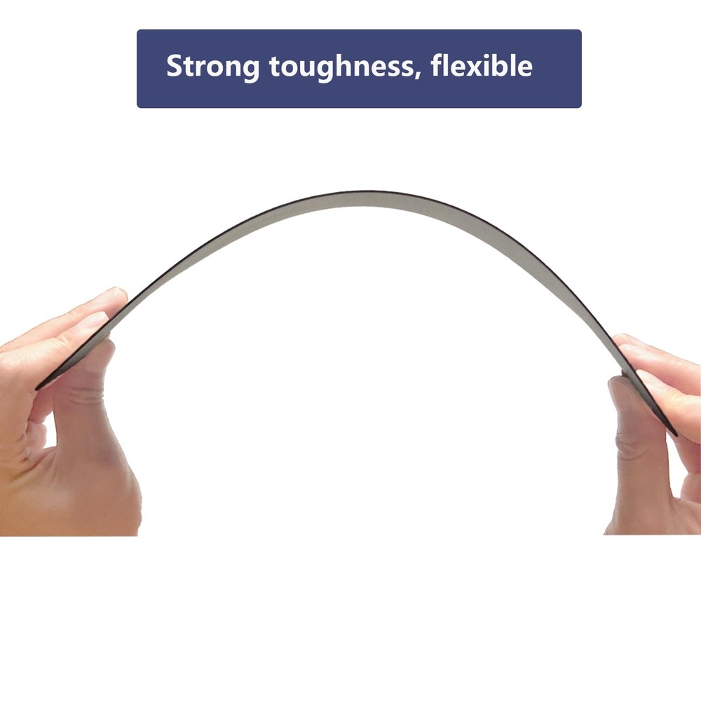 4 Pack Black Plastic Sheets 8x12x0.04 in Flexible High in,